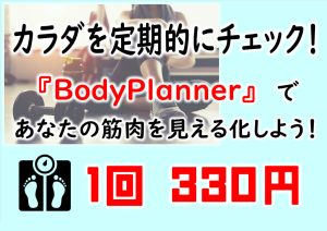 高精度型体組成計 ボディプランナー